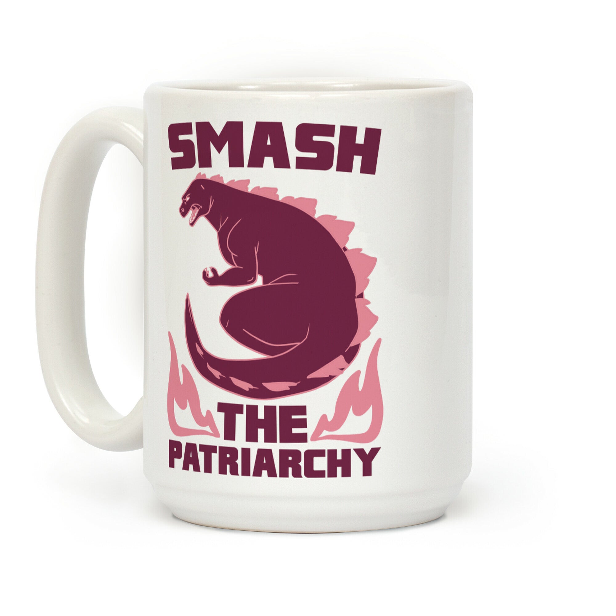 Smash the Patriarchy - Godzilla Coffee Mug